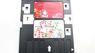 pvc id card tray for epson t50 p50 t60 artisan50 r260 r290 pvc id card tray