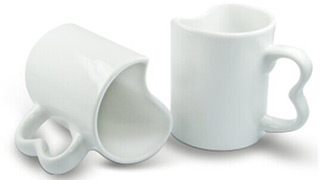 ceramic couple mugs